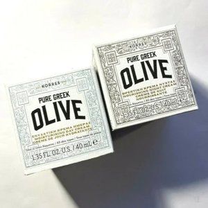 *NEW* Korres Pure Greek Olive Nourishing Day & Night Creams 40mL (Includes Both)